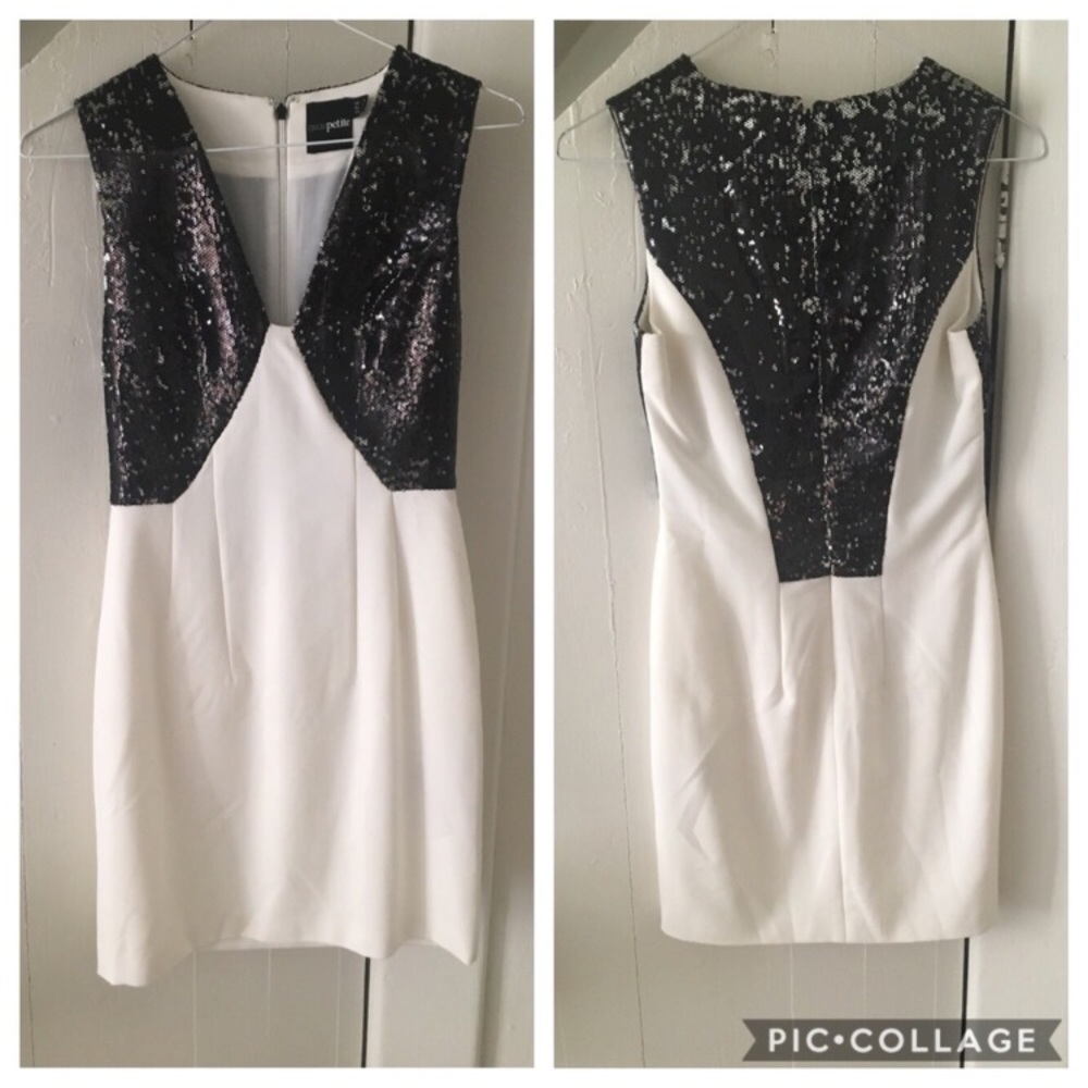 ASOS sequined shift dress